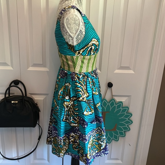 Anthropologie Mille Collines  Moonrise fit and flare dress. - Picture 4 of 15